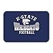 Produktbild sarht Kansas State Wildcats KSU Fußball Teams Logo rutschfeste Fußmatte
