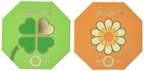 Preisvergleich Produktbild Lindt & Sprüngli Grussbotschaften, 4er Pack (4 x 40 g)