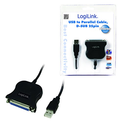 LogiLink USB 2.0 Parallel D-SUB Adapter schwarz - 3