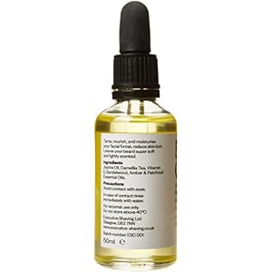 Executive Shaving 50 ml Patchouli and Sandalwood Beard Oil - Image 2