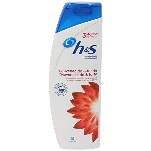 H&S Rejuvenecido y Fuerte Champú Anticaspa - 360 ml
