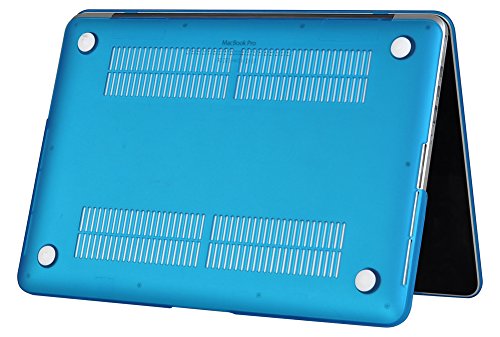 Topideal 3 in 1 – [EU/GB-Tastatur Version] Matte Hart-Schutzhülle für MacBook 13 Pro 33,8 cm (13 Zoll) mit Retina-Display-Modell A1425 / A1502 (ohne CD-ROM-Laufwerk) + Tastaturhülle + Displayschutzfolie - 4
