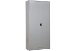 Schrank & Stuhl | Stahlschrank Aktenschrank Büroschrank 195x92x42cm (HxBxT) - komplett montiert