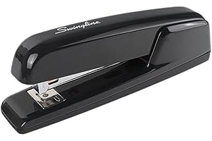 Swingline Hefter, 747 Desktop-Hefter, 30 Blatt Kapazität, langlebiges Metall-Heftgerät für Schreibtisch, schwarz (74732)