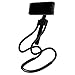 Produktbild AUTFIT Lazy Neck Phone Holder Universal Handyständer 360° Rotation Flexible Mount Smartphone Halterungen & Ständer für Handys, Mini TabletBlack