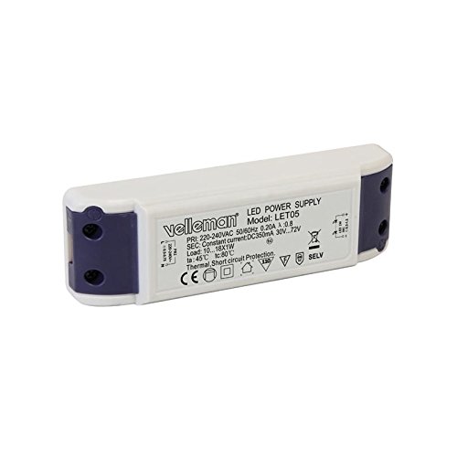 Power Supplies 167333 LED-Treiber, Konstantstrom 350 mA, 72V