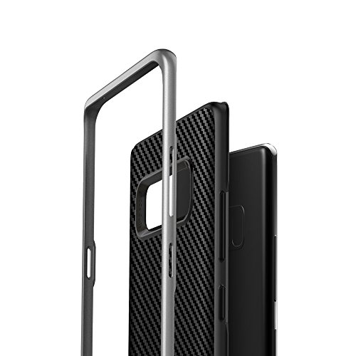 Samsung Galaxy Note 8 Funda  Myriann 2 en 1 Hybrid Anti Fingerprint Slim Fit Soft TPU Cubierta con Pl  stico Duro Resistente a los Par  sitos Scratch Phone Case for Galaxy Note 8