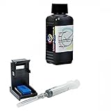 El cartucho original contiene 4ml - Negro con 100 ml de tinta que tiene la capacidad de regenerar 25 veces