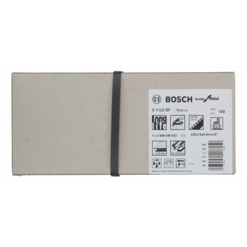 Bosch 2608656032 Säbelsägeblatt S 1122 BF, 100 Stück - 2