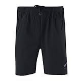 B163 Men's Cycling Loose Short Pants for Mountain Cycling Recreational Cycling Road Cycling - Black + Grey (XXL)