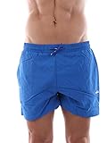 Color: BLUE Fila 687121 Owen Short Traje de baño mar y Piscina Hombre Blue L