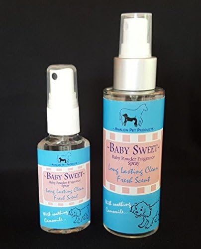 CLASSIC CLEAN FRESH BABY POWDER SCENT/DEODORANT **FREE SHIPPING!!** FRAGRANCE/PERFUME DOGS CATS PETS TRAVEL SIZE (100ML + 30ML)