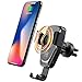 Produktbild BBINHAN Schnell Handyhalterung Auto Wireless Charger Qi KFZ Handyhalter Mit Infrarot Sensor Handy Halterung Induktions Ladegerät Für iPhone XS Mas XS XR X 8 8Plus, Galaxy S9 S8 Andere
