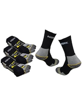 9er, 15er oder 30er Pack Arbeitssocken Marke Cocain Tech-Dessin - robuste und atmungsaktive Berufssocke, Größe...