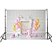 Price comparison product image TAOtTAO Baby Balloon Festival Photography Studio Prop Backdrop Background 5x3FT Decor (C)