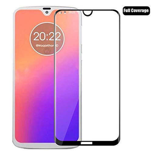 Preisvergleich Produktbild Voviqi Moto G7 Panzerglas, Hüllenfreundlich Vollständige Abdeckung Schutzfolie gehärtetem Glas Folie Blasenfrei Volle Abdeckung Displayschutzfolie für Moto G7 (Schwarz)