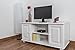 Produktbild TV-Schrank Landhausstil Massivholz Farbe: Weiß 55x118x47 cm