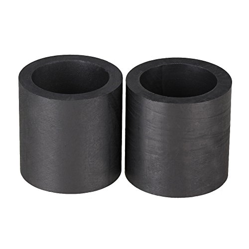 BQLZR 30 x 30mm High Purity Industriegraphittiegel fuer Gold Silber Scrap Casting mit Konservierungsschlagfestigkeit eine gute thermische Stabilitaet