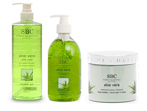 sbc aloe vera skincare gel
