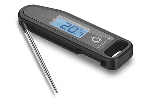 Smartro Instant Read Digital Kochen Thermometer Edelstahl Küchenthermometer für Speisen Fleish Grillen BBQ (classic) - 9