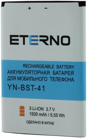Battery for Sony BST41 Xperia Play 1500mAh Eterno Electronic Accessories Rechargeable Cellphone Battery With Long Life