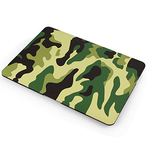 iDOO MacBook Schutzhülle / Hard Case Cover Laptop Hülle [Für MacBook Air 13 Zoll: A1369/A1466] – matt, Tarnmuster - 3