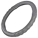 Produktbild Motor Trend SW-706-GR Gray Medium Synthetic Leather Steering Wheel Cover (Odorless & BPA Free w/ Cushion Grip Sides) by Motor Trend