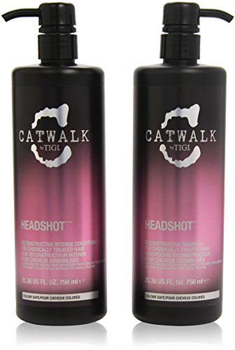 Headshot by TIGI Catwalk Tween Set: Reconstructive Shampoo 750ml & Reconstructive Conditioner 750ml