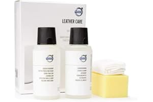 Oryginalny zestaw do pielęgnacji skóry Volvo 31375176, środek do czyszczenia skóry 250 ml i krem ochronny do skóry 250 ml