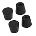 Produktbild sourcing map 4 Stück 20mm x 17mm Möbel Konische Gummifüße Pad Covers Stoßstangen de