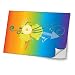 Produktbild Supernova 10036, Skin-Aufkleber Folie Sticker Laptop Vinyl Designfolie Decal mit Ledernachbildung Laminat und Farbig Design für Laptop 19"