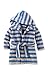 Produktbild hessnatur Baby Mädchen und Jungen Unisex Bademantel aus Reiner Bio-Baumwolle Kornblume 74/80