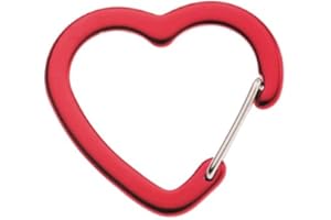 EDELRID Moschettone Corazon, Unisex, Rosso Fuoco, Stück