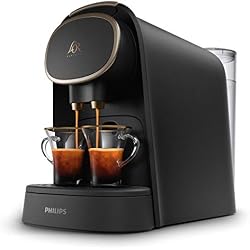L'OR Barista LM8016/90 machine à café à capsules Noir Mat et Finition métallisée