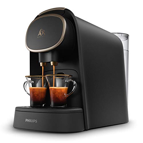 L'OR Barista LM8016/90 machine à café à capsules Noir Mat et Finition métallisée