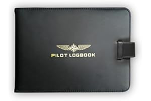Design 4 Pilots – Custodia per libretto di volo standard in cuoio, design 4 piloti