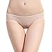 1X Nude Women's Underwear Sexy Lotus Pattern Knickers Wave Edge Panty Lingerie
