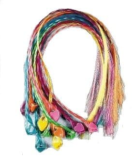 12 x Hair Braids Ideal as Party Goody Loot Bag Fillers