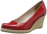 MARCO TOZZI Damen 2-2-22440-22 Plateaupumps, Rot (Red Patent 524), 40 EU