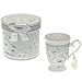 Produktbild Teetasse Porzellan - Teetasse im Blumendesign in Geschenksverpackung - Englische Teetasse - Teaset - Geschenkbox