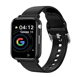 TechKing (12 Years Warranty) Bluetooth Smart Watch ZD19 - Android Touch Screen Smart Wrist Watch Smartwatch Phone with Camera Sim/Calling Support for Women, Men Boys & Girls-Black