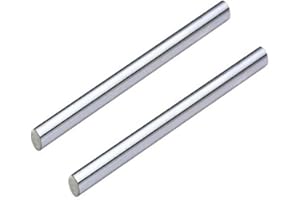 DSFHKUYB 2Pcs Tc4 Titanium Round Bar Rod Diameter 1-2mm Titanium Alloy Material Light Weight, Length 500mm,Diametro: 1 mm