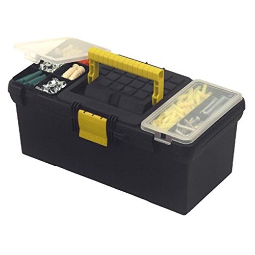 Stanley Werkzeugbox Classic Line mit Organizer, 39.4 x 22.2 x 16.2 cm, Kunststoff-Schließe, Vorhängeschloss-Öse 1-93-335 - 3