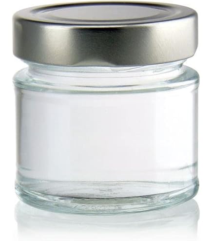 Rubin 60 Barattoli in Vetro da 212 ml con Tappo