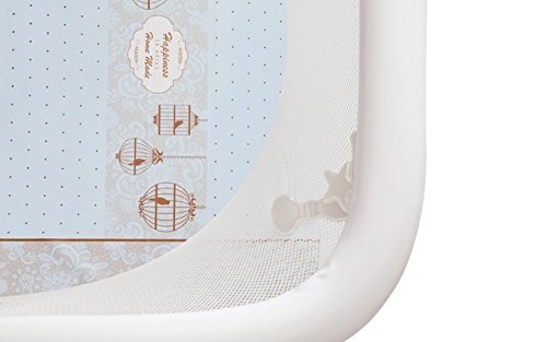 Papaya Vintage Home Foldable Square Playpen, Vintage Sky