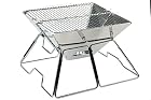 AceCamp Holzkohlegrill tragbarer Klappgrill Faltgrill Camping-Grill Garten Party BBQ Edelstahl Grill, 1600 – Bild 1