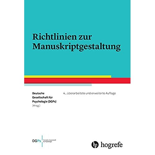 Richtlinien zur Manuskriptgestaltung
