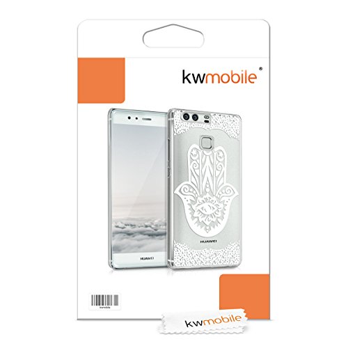 kwmobile Funda para Huawei P9 - Case pl stico para m vil - Cover trasero Dise o Hamsa en blanco transparente reviews kwmobile Funda para Huawei P9 - Case pl stico para m vil - Cover trasero Dise o Hamsa en blanco transparente