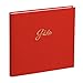 Produktbild Semikolon (353524) Gästebuch red (rot) Schriftzug"Gäste" | Gästebuch ideal für Hochzeiten, Restaurants, Hotels | 240 blanko blanko Seiten