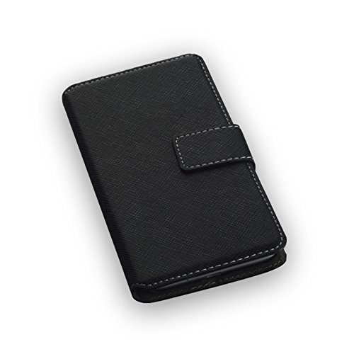Funda tipo libro para Samsung Galaxy J3, color negro